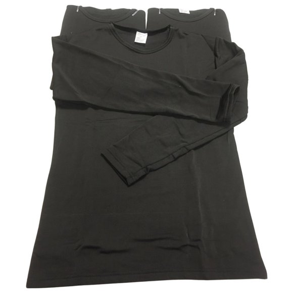 Men's Ultra-Soft Long Sleeve Crew Neck Thermal Shirt -Pack of 3 - Picture 1 of 5